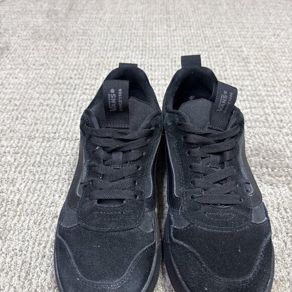 Vans Sneakers Black Lace Up Men’s Size 7.5 - Picture 6 of 11